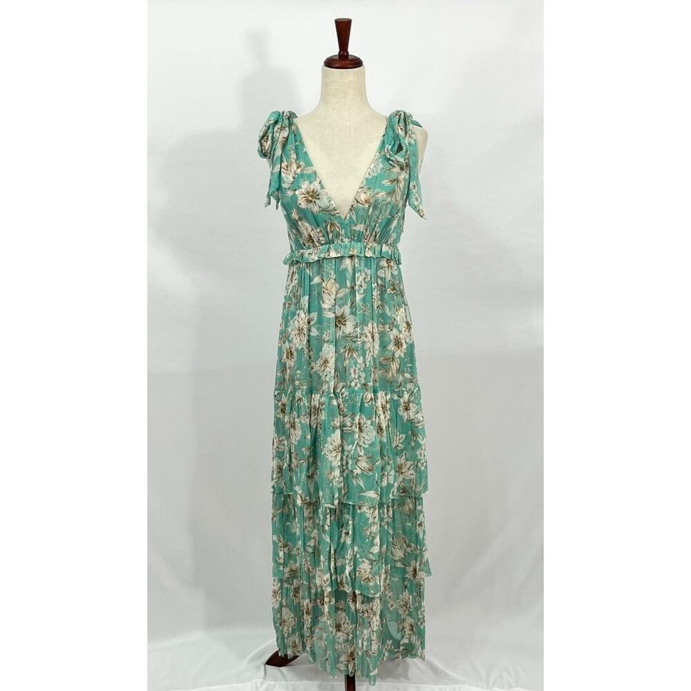 CHRISTY LYNN Sz S Small Turquoise Magnolia Alexa Dress NWT - Picture 7 of 10